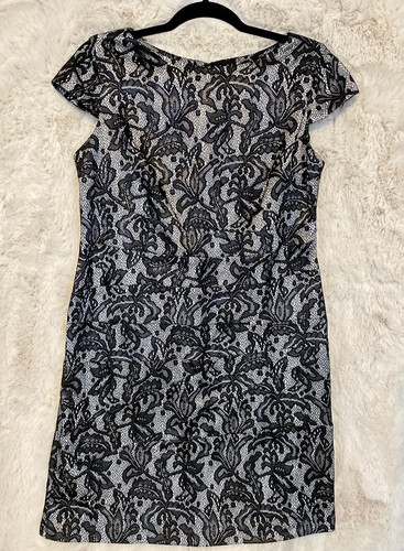 Abito Alyx nero in pizzo 14Petite Taglie forti