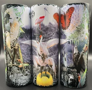 Hawk Eagle Spoonbill Sandhill Nature Florida Photography 20oz Skinny Tumbler - Picture 1 of 4