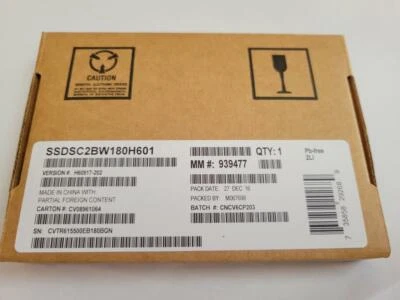 INTEL 535 Series 180GB SSDSC2BW180H601 SSD Solid State Drive - Image 1 of 2