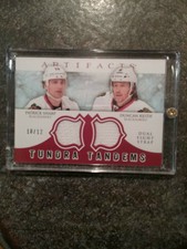 2012/13 Upper Deck Dual Fight Straps of Patrick Sharp & Duncan Keith #ed /12