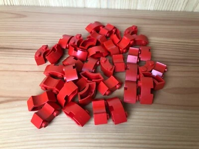 Lego 40x 3063 rot red Brick Round Corner 2 x 2 Macaroni Brunnenstein 4170375 - Bild 1 von 4