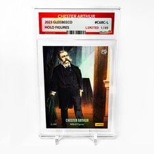 CHESTER ARTHUR Art Card 2023 GleeBeeCo Holo Figures #C68C-L /49 Made