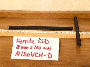 2x NUEVO EN STOCK VARILLA DE FERRITA SOVIÉTICA M150VCH-D estrangulador de antena de radio (160 mm x 8 mm) - Imagen 1 de 2
