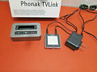 Phonak ICOM TV Link Basestation Hearing Aid Bluetooth TVLink w/NECKLOOP