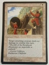 MTG Warning Ice Age Regular Common