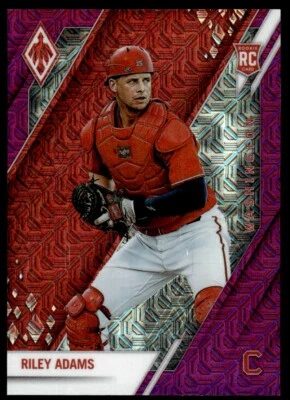 2022 PANINI PHOENIX ROOKIE PINK RED  RC Riley Adams 13/99 Washington Nationals - Image 1 of 2