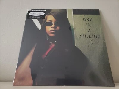 Aaliyah One in a Million Coke Bottle Clear Cream Galaxy Vinyl LP Urban Outfitter - Image 1 of 4