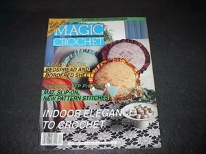 Magic Crochet Magazine December 1991 Number 75 with 29 Awesome Patterns - Picture 1 of 2