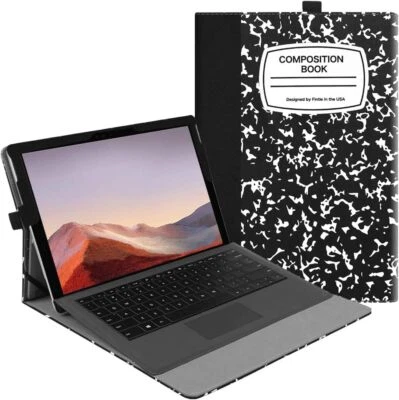 Keyboard Case for Microsoft Surface Pro 7+/7/6/5/4/3 Portfolio Business Cover - Image 1 of 4