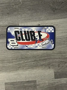 Dale Earnhardt Jr #8 Official Fan Club Vintage License Plate "Club E"  - Picture 1 of 3