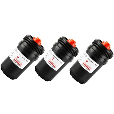 Filtro de combustível de motor 3 peças FF63054NNF FF63009 compatível com a peça Cummins 5303743 FF63009 - Imagem 1 de 4
