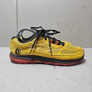 TOPO ATHLETIC M-TERRAVENTURE 2 YELLOW/BLACK TREKKING CAMPING TRAINERS UK7 EU41 - Picture 1 of 15