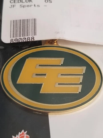 Edmonton Elks EE JF Sport CFL Football Keychain 5099 Cover