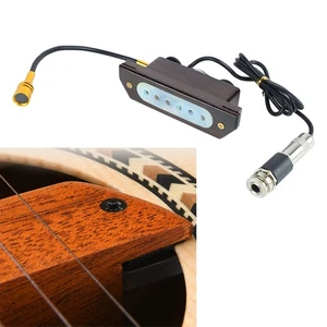 Acoustic Guitar Pickup Double Coil Guitar Pickup Electric Rose Wood Lightweight - Picture 1 of 22