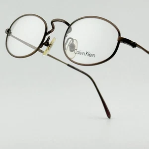 VINTAGE CALVIN KLEIN Eyeglass 406 552 Size: 47mm Frame Japan Classic Specs - Picture 1 of 16