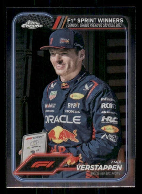 2024 Topps Chrome Formula 1 #153 Max Verstappen SW - Image 1 of 2