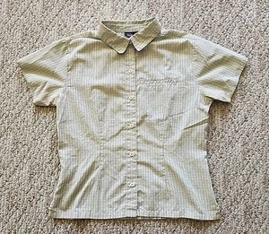 EUC Patagonia Lightweight Button-Down Collared Shirt Women's Size 10 - Picture 1 of 9