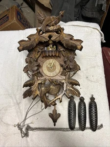 Antiguo Reloj Coo Coo, Alemania, Selva Negra?, Reuge, Musical Suizo, ¡Bonito! (D) - Imagen 1 de 18