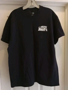 Original Logo Authentic Jimmy Z Herren T-Shirt 100% Baumwolle Größe Large Neu mit Etikett schwarz  - Bild 1 von 4