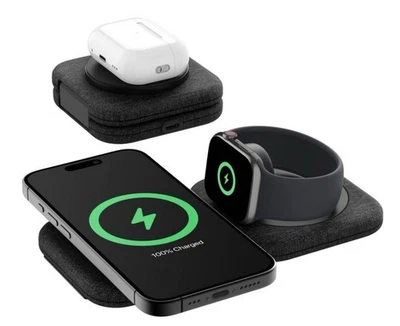 Belkin 2-in-1 Magnetic Charging Travel Pad 15W - MagSafe-Compatible - NEW SEALED - Image 1 of 4