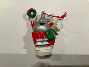 Vintage 1994 Christmas tree Ornament Hershey's Kiss Plastic Holiday Décor - Picture 1 of 5