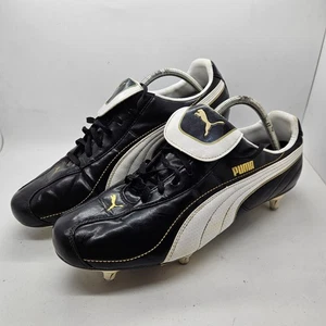 Puma King Esito Leder Fußballschuhe 103 UK-Größe 8 Stollen Classic Vintage sehr guter Zustand - Bild 1 von 17