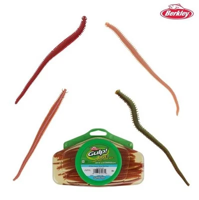Berkley Gulp Alive Nereis Gummiwurm Kunstköder Köder 14 Stk 15 cm - Bild 1 von 2