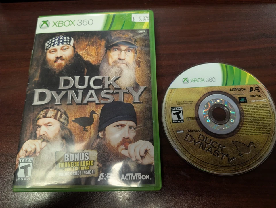 Duck Dynasty (Xbox 360) CASE AND DISC ONLY - Image 1 of 1