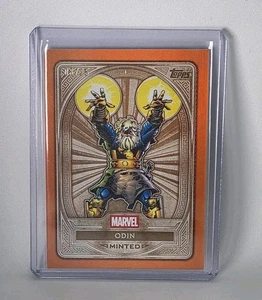 2025 Topps Marvel Mint #11 Odin Orange Parallel Bronze Card 06/25 ๐ฅ - Picture 1 of 2