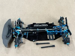 Used Rare RC car 58320 Tamiya TRF415 With 49385 Stick Chassis & MSX Bulkheads - Picture 1 of 12