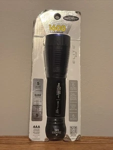 New Police Security Skylar Elite-6AA 1600 Lumens LED Flashlight Free Shipping - Picture 1 of 1