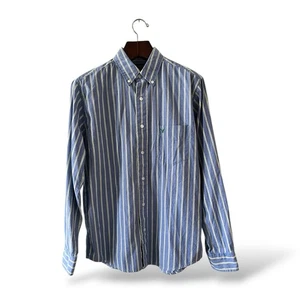 Camisa con botones a rayas azules American Eagle Outfitters, S/P - Imagen 1 de 3