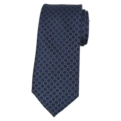 Corbata de Vestido de Diseñador MICHAEL KORS Para Hombres Azul Marino Punto Pearsall Clásico 3.15 Foto 1 de 4