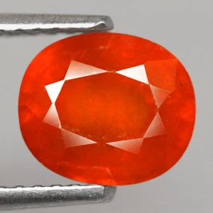 2.39Ct. Natural Spessartine Garnet Orange Antique Unheated Mozambique Sparkling - Picture 1 of 7