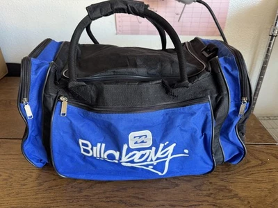 Bolso de Lona Billabong Azul Surf Gimnasio De Colección Foto 1 de 4