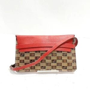 MOREAU PARIS Shoulder Bag Red Leather 3274178 - Picture 1 of 11