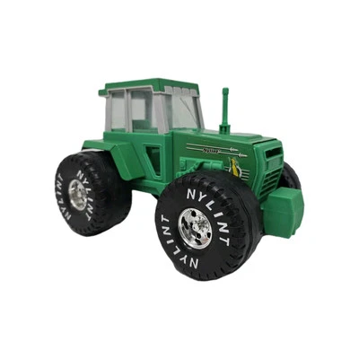 Nylint Green 6.25” Inch Tall Steel and Plastic Tractor Large Black Tires - Image 1 of 4