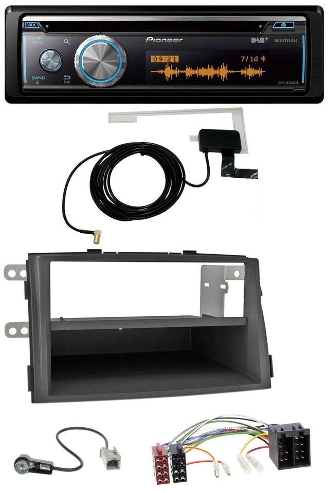 Pioneer Bluetooth DAB MP3 USB CD Autoradio für Kia Sorento II (XM, 2009-2012) - Bild 1 von 4