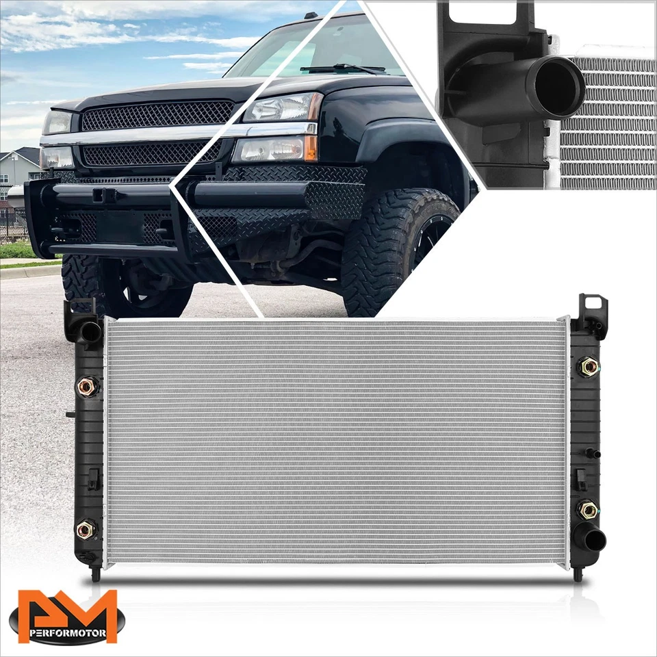 Para 03-07 Silverado/Sierra 8,1 L con radiador Allison Trans estilo fábrica DPI-2947 Foto 1 de 4