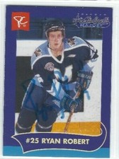 2000-01 Toronto St. Michael's Majors (OHL) Ryan Robert (autograph)