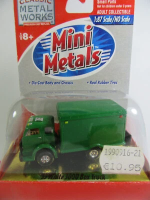 Classic Metal Works USA 1:87 19543 Bianco 3000 Con Struttura A Valigia Verde - Immagine 1 di 4