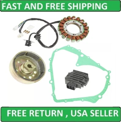 Stator Regulator Flywheel For Suzuki LT-A400 LTA400 Eiger 400 2x4 4X4 Auto 02-07 - Изображение 1 из 4