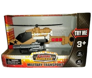 Laser Wheels Military Transport Helicopter Lights & Sounds Tan NEW in Box 2017 - Picture 1 of 4