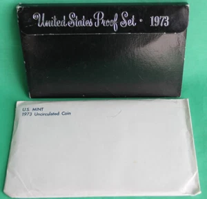 1973 Proof & Uncirculated Annual US Mint Coin Sets PDS 18 Coins - Bild 1 von 3
