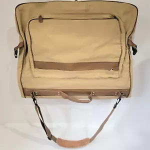 "Eddie Bauer Ford Reisesack mit Haken und Seesack Spezial hellbraun khaki 24"" x 36" - Bild 1 von 5