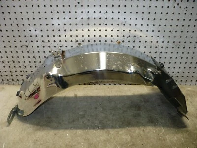 YAMAHA 1985 84 85 VIRAGO 1000 XV1000 XV700 REAR WHEEL FENDER CHROME ASSY OEM - Image 1 of 4