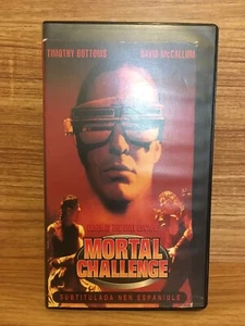 Mortal Challenge VHS Timothy Bottoms, David McCallum 1997 New Horizons Hard Case - Imagen 1 de 4