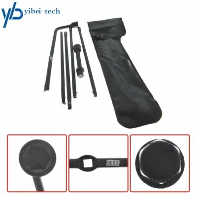 Chave de pneu sobressalente para Dodge Ram 2500 3500 2007-15 ferramenta para substituição de macaco - Imagem 1 de 4