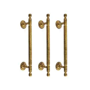 3 handles face fix 9 " inch solid brass Large Kitchen Cabinet Grab pulls 22 cm - Picture 1 of 9