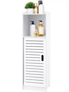 Badezimmerschrank Schmaler Badschrank Toilettenschrank Freistehend Badregal - Bild 1 von 6
